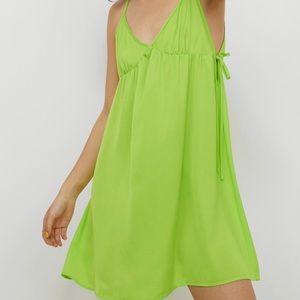 BRAND NEW! Neon green dress